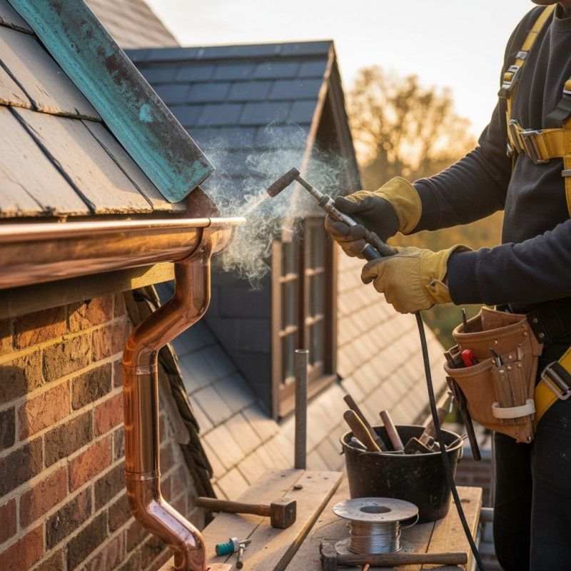 Copper Roof Repair