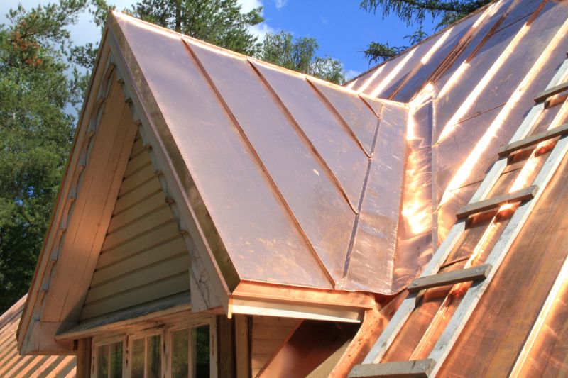 Completed Copper Roof Repair