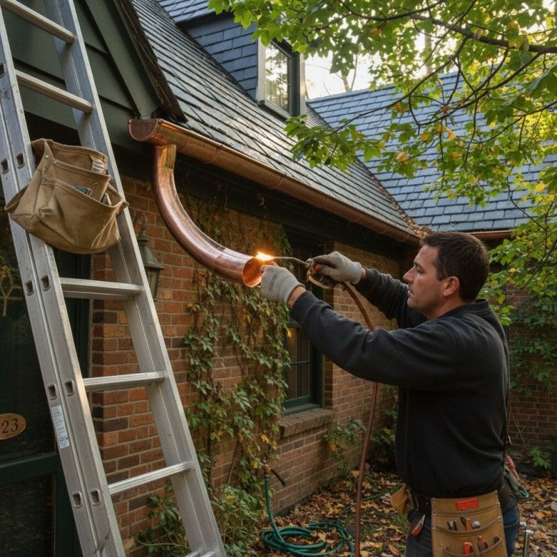 Copper Roof Repair